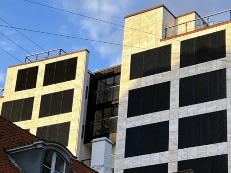 Fassade, bauwerkintegriert